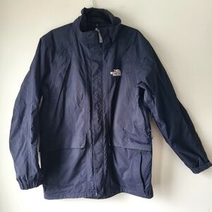 The North Face Black Performance Jacket with Water-Resistant Material Sz M